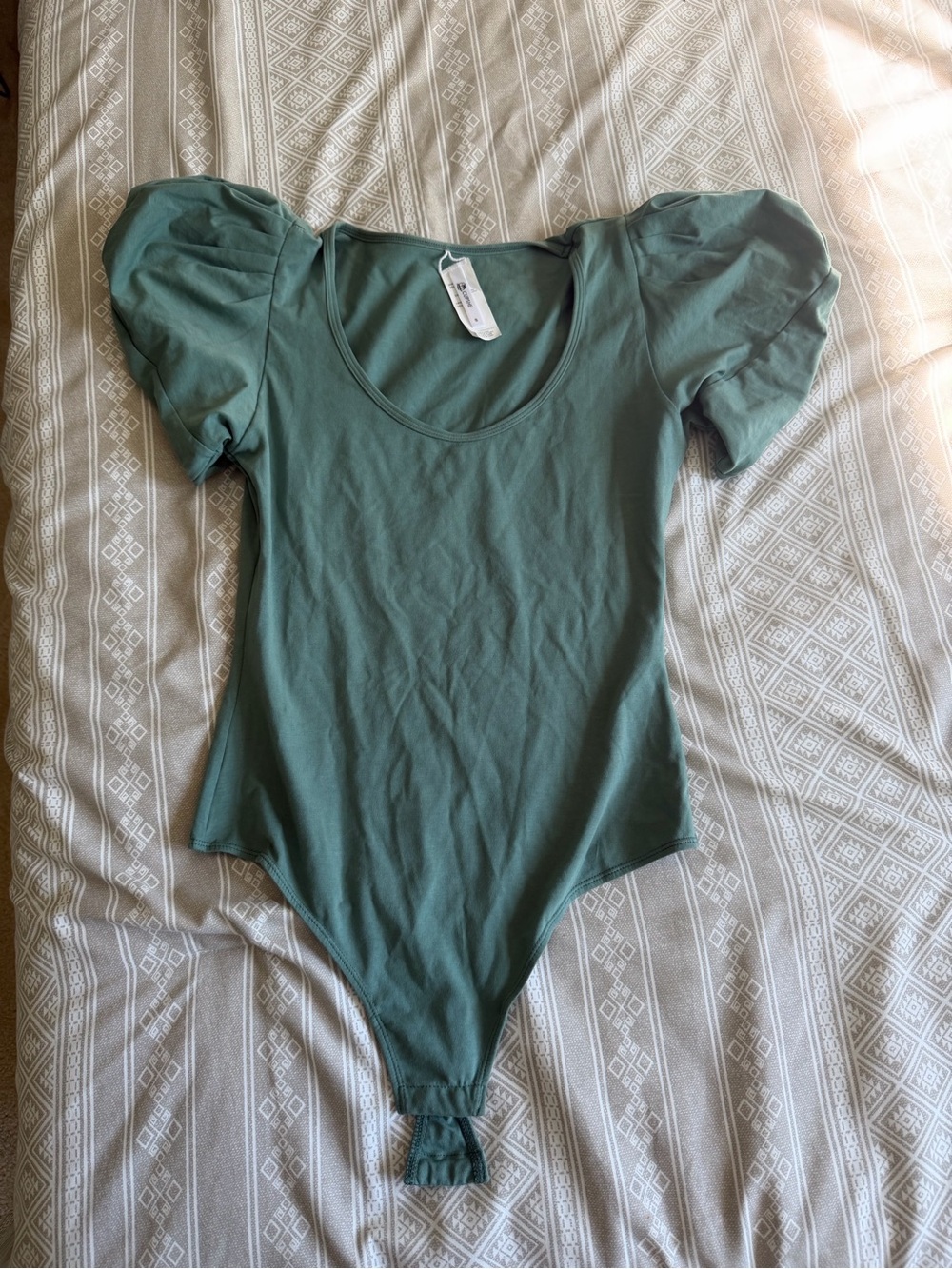 Cupshe Mint Green Tank Bodysuit